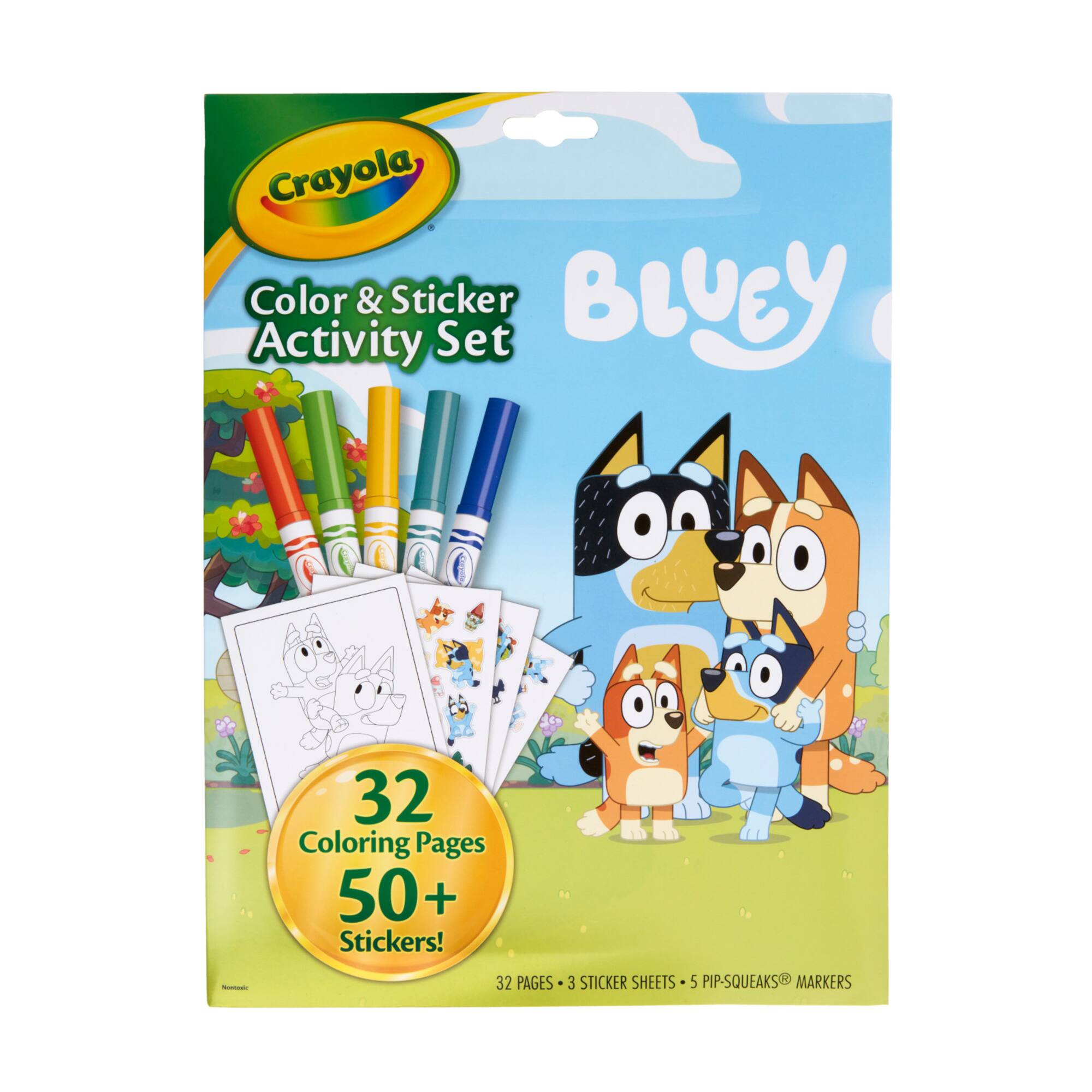 Crayola® Bluey Color & Sticker Activity Set